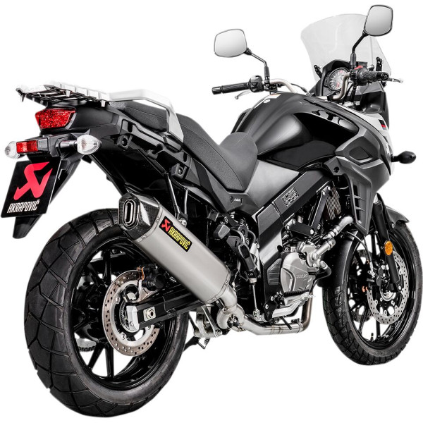 AKRAPOVIC - AUSPUFF RAC SS/TI V-STROM