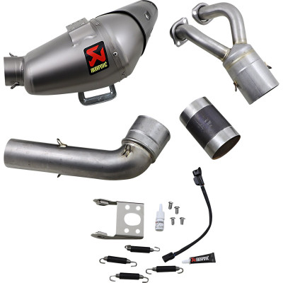 AKRAPOVIC - SYSTÈME D'ÉCHAPPEMENT RAC TI/CF MT-07 / TRACER