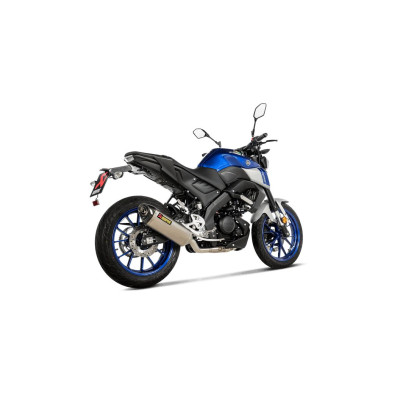 AKRAPOVIC - AUSPUFF RAC TI/CF MT-125