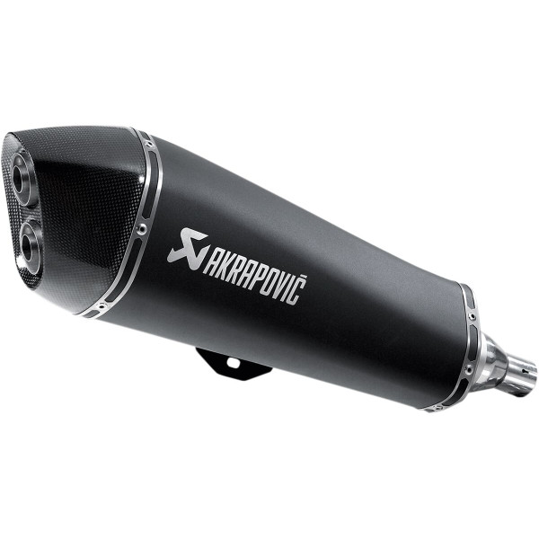 AKRAPOVIC - AUSPUFF SS BLK PIA MP3