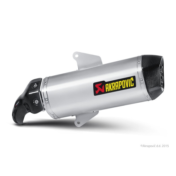 AKRAPOVIC - MUFFLER SS/CF GP 800