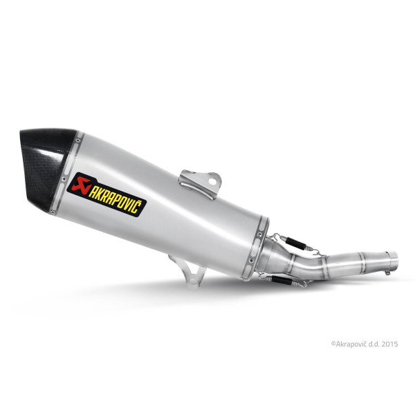 AKRAPOVIC - AUSPUFF SS/CF X-MAX 400