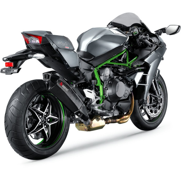 AKRAPOVIC - AUSPUFF CF NINJA H2 15-17