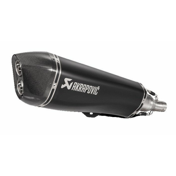 AKRAPOVIC - AUSPUFF SS BLK PIA MP3