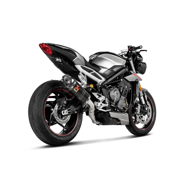 AKRAPOVIC - MARMITTA CF STREET TRIPLE