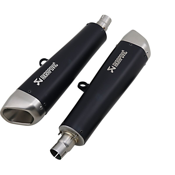 AKRAPOVIC - AUSPUFFANLAGEN TI BK SPD TWIN