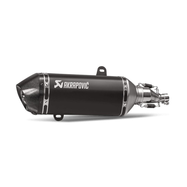 AKRAPOVIC - AUSPUFF SS/CF SCHWARZ GTS125