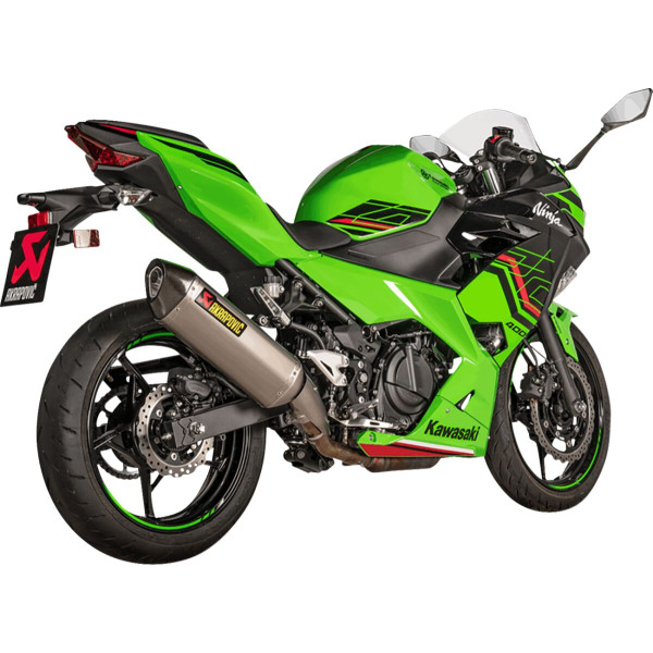 AKRAPOVIC - AUSPUFF TI/CF NINJA 400