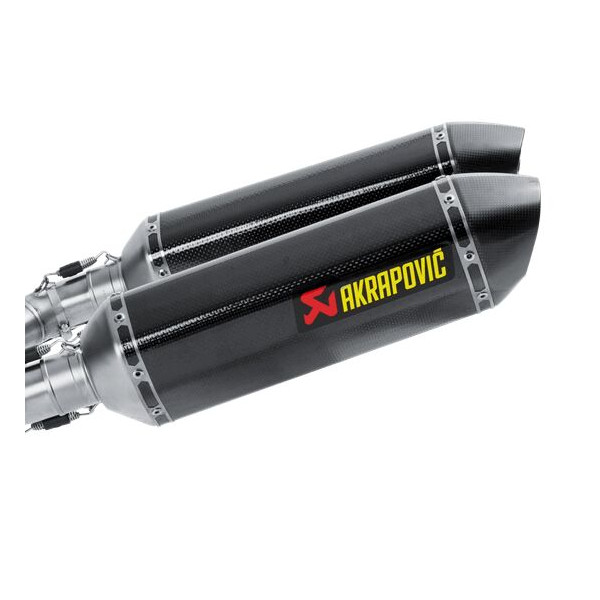 AKRAPOVIC - MUFFLER RPL SPEED TRIPLE LEFT