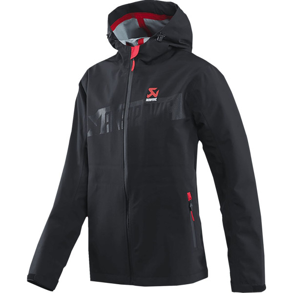 AKRAPOVIC - RAIN JACKET BLACK MEN M