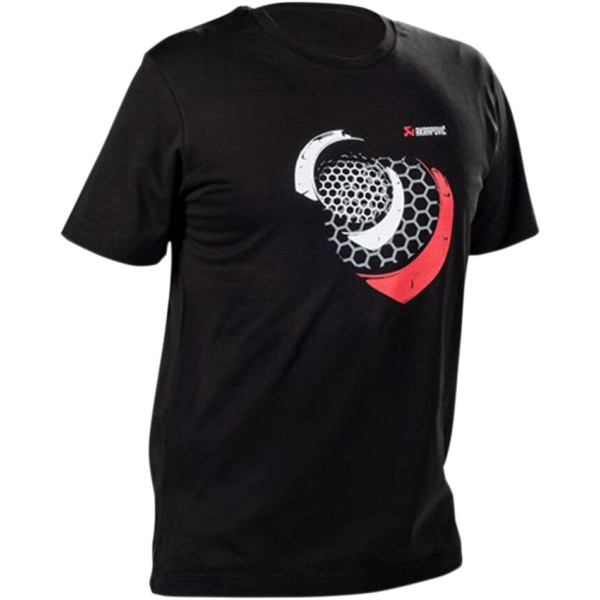 AKRAPOVIC - CAMISETA MESH HOMBRE NEGRA S