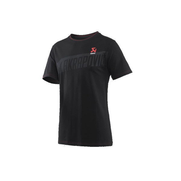 AKRAPOVIC - SCHWARZES HERREN T-SHIRT S