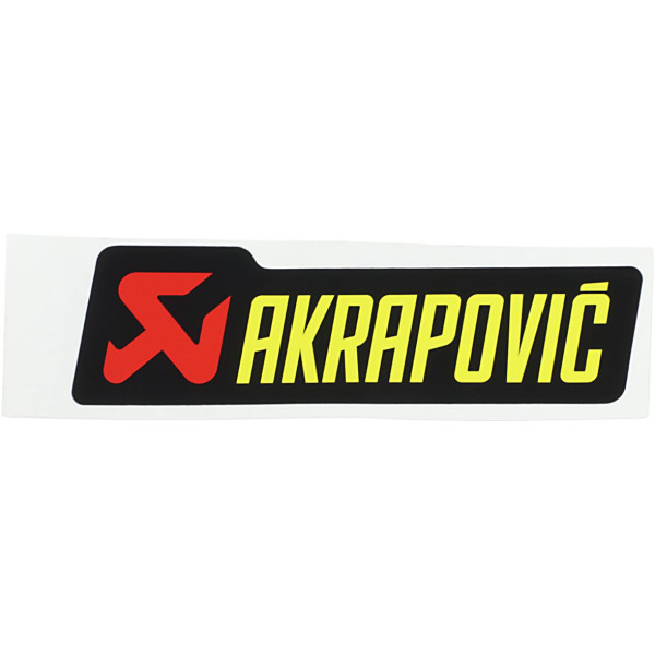 AKRAPOVIC - STICKER AKRAPOVIC 150X45