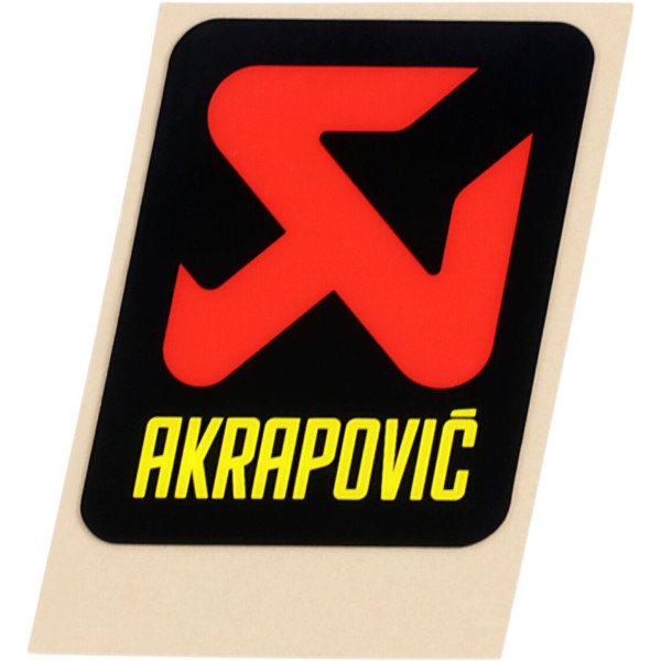 AKRAPOVIC - STICKER AKRAPOVIC VERT 60