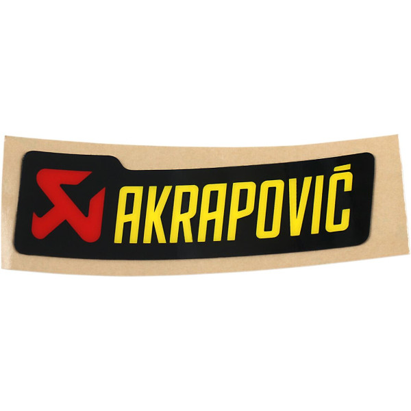 AKRAPOVIC - STICKER AKRAPOVIC 90X26.5