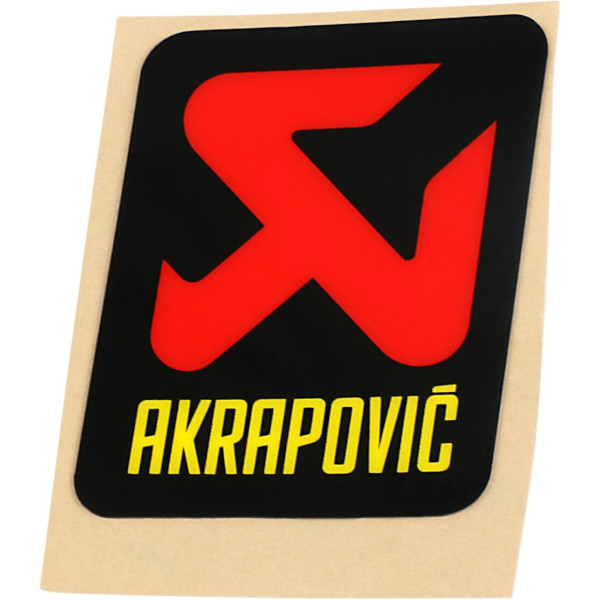 AKRAPOVIC - STICKER AKRAPOVIC 60X70