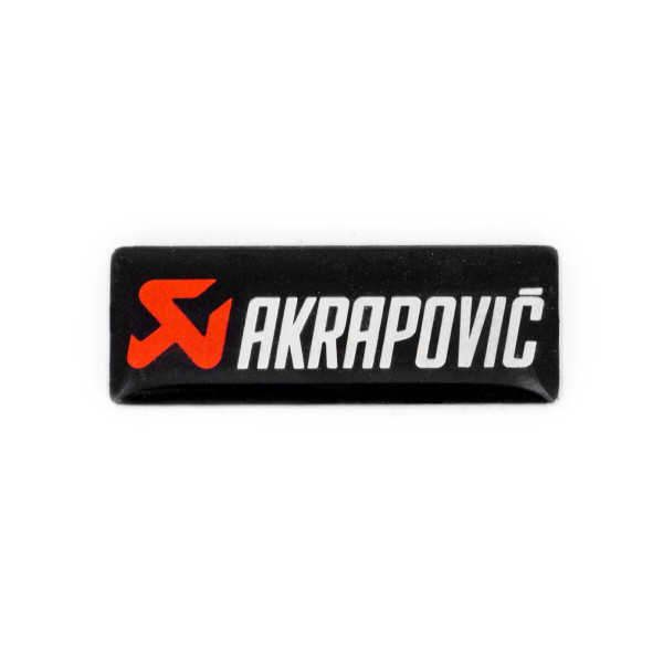 AKRAPOVIC - AUTOCOLLANT GEL BK 30x11