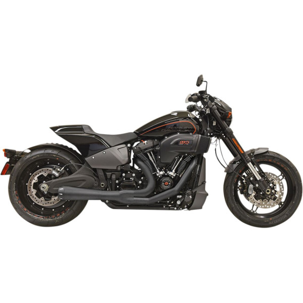 BASSANI XHAUST - EXHAUST RR 2:1 18+FLFB BK