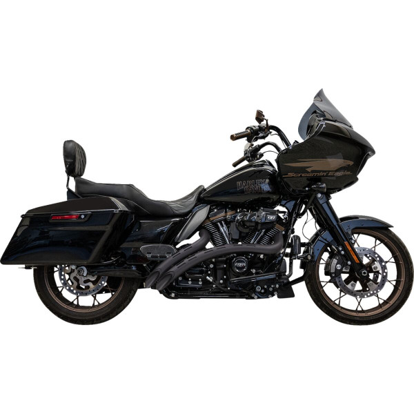 BASSANI XHAUST - Auspuff Sweeper Schwarz mit Slot