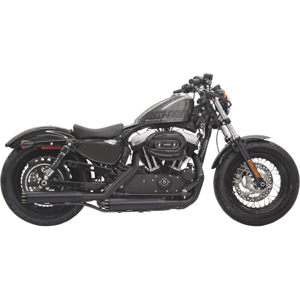 BASSANI XHAUST - AUSPUFFANLAGEN BLK/BLK 14-19XL