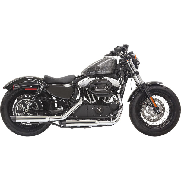 BASSANI XHAUST - MARMITE CH/BK SLSH 14-19XL