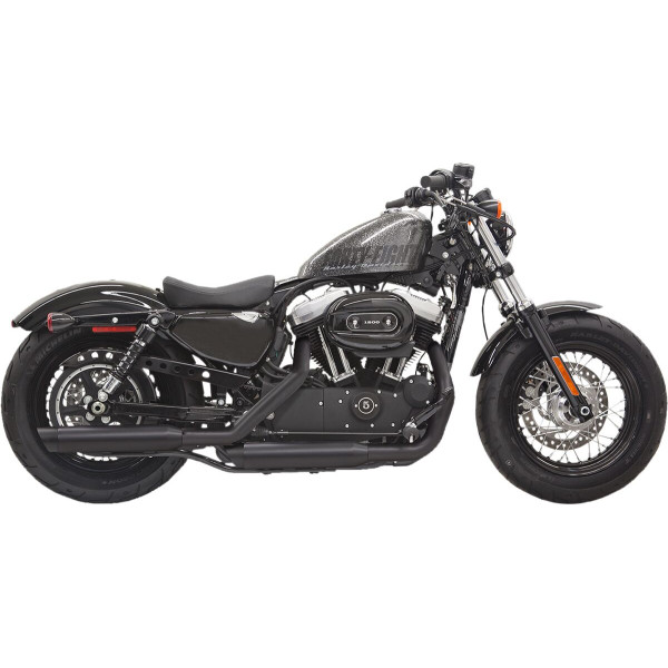 BASSANI XHAUST - MUFLE BK/BK SLSH 14-19XL