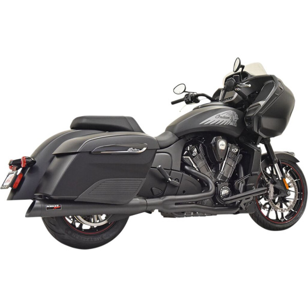 BASSANI XHAUST - EXHAUST RR 2-1 CHLNGR BLK