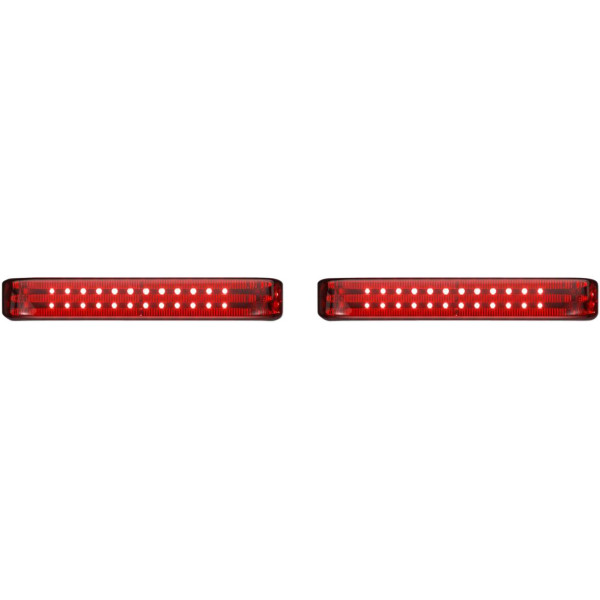 CUSTOM DYNAMICS - LUCE LED SBAG CHR/ROSSO