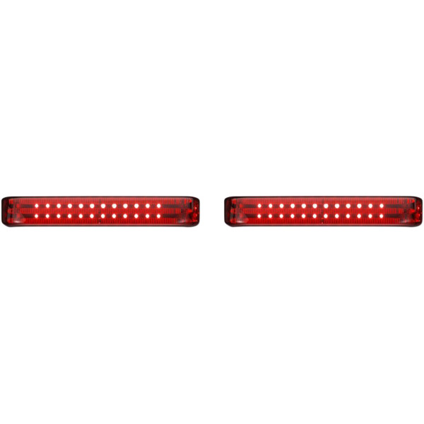 CUSTOM DYNAMICS - LUCE LED SBAG CHR/ROSSO