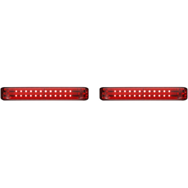 CUSTOM DYNAMICS - LUCE LED SBAG CHR/ROSSO