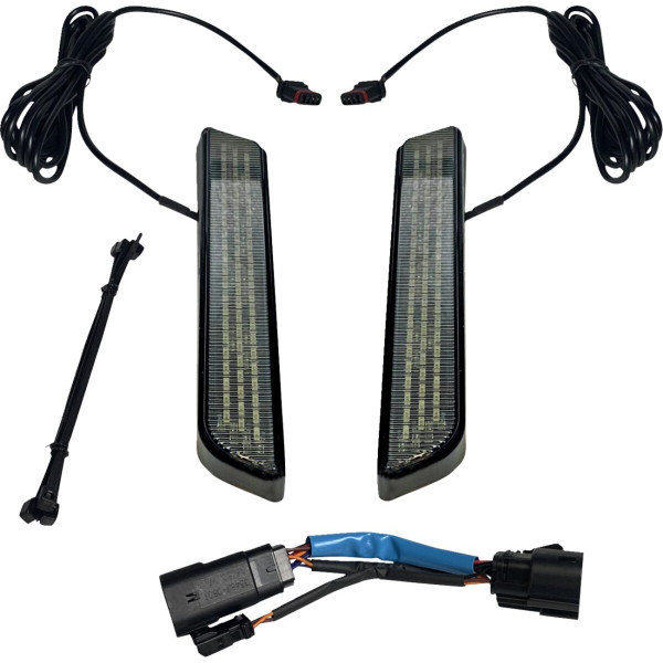 CUSTOM DYNAMICS - LUZ LED HORQUILLA SMK BLK