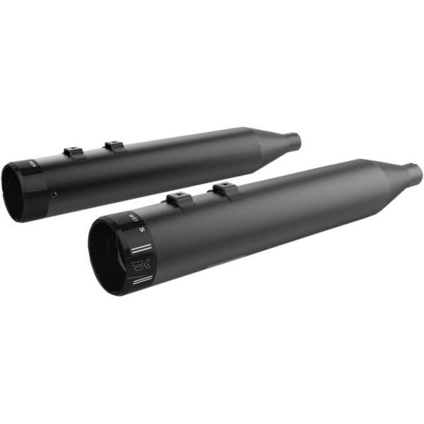 KHROME WERKS - MUFFLERS W/KL TIP BK96-16