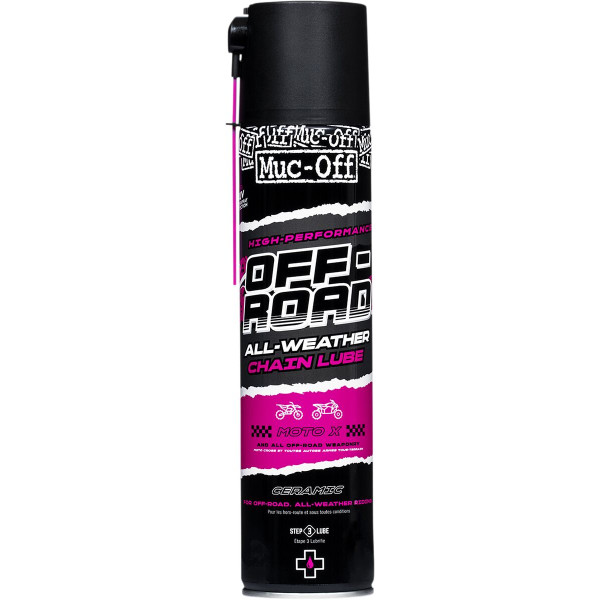 MUC-OFF - OFFROAD ALLWEA CHAINLUBE 400ML