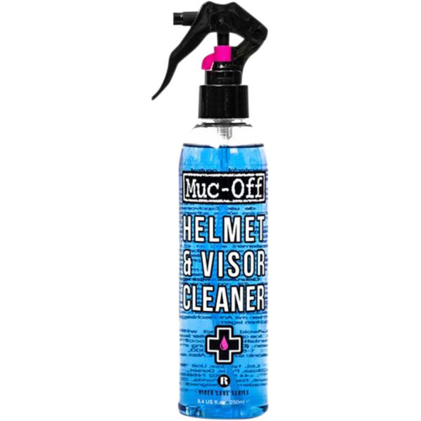 MUC-OFF - LENTE DE VISERA LIMPIADOR DE CASCO 250ML