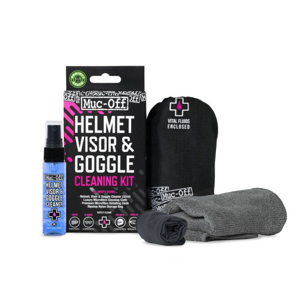 MUC-OFF - VISOR LENS GOGGLE KIT V2