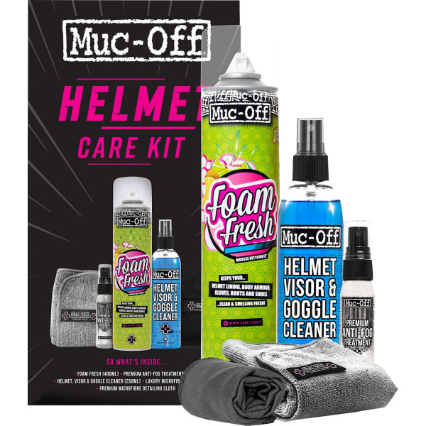 MUC-OFF - MUCOFF KIT D'ENTRETIEN DE CASQUE V2