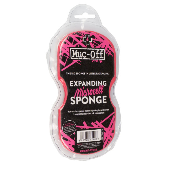 MUC-OFF - ÉPONGE ROSE EXPANSIBLE