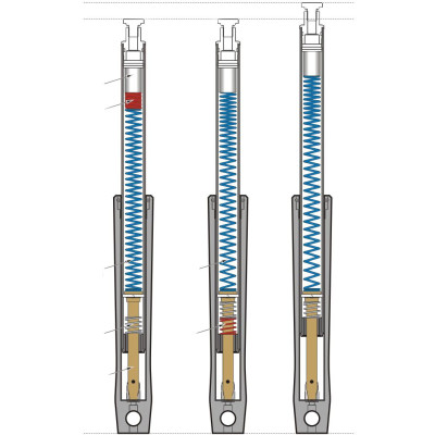 PROGRESSIVE SUSPENSION - FOURCHE ABBAISSÉE DRP IN S-T&FLT