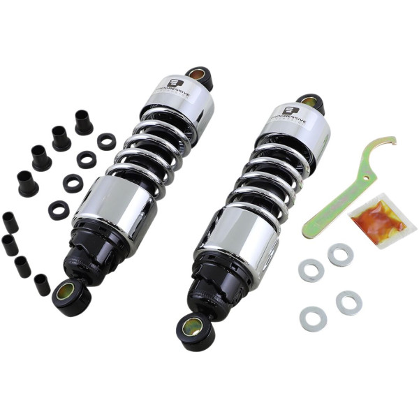 PROGRESSIVE SUSPENSION - AMORTIGUADOR 412 CROMO FLH/T 11.5