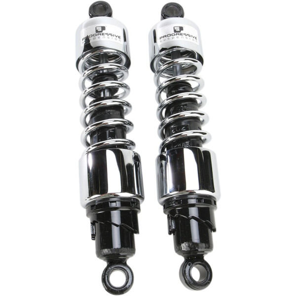 PROGRESSIVE SUSPENSION - AMORTIGUADOR 412 CROMO 13