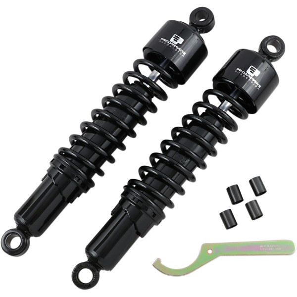 PROGRESSIVE SUSPENSION - AMMORTIZZATORE 412 THRUXTON NERO HD