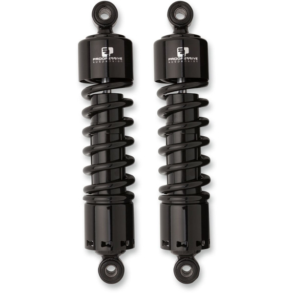 PROGRESSIVE SUSPENSION - AMORTISSEUR 412 TRIU 14.25 NOIR