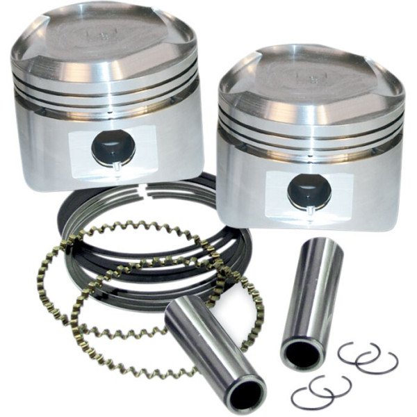 S&S CYCLE - STD.REPL.PISTONS W/RINGS