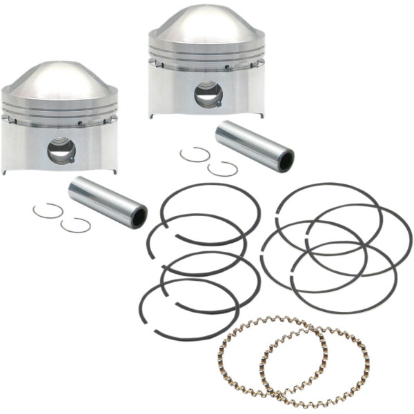 S&S CYCLE - KIT PISTON 36-80 LC STD