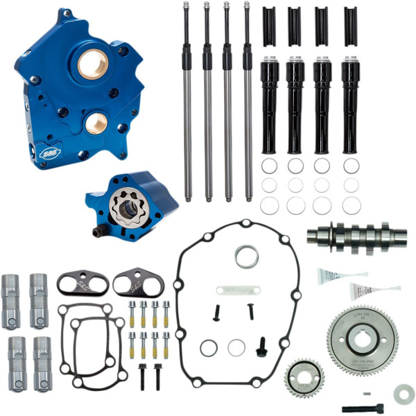 S&S CYCLE - CAM 465G W/PLT OC/BLK M8