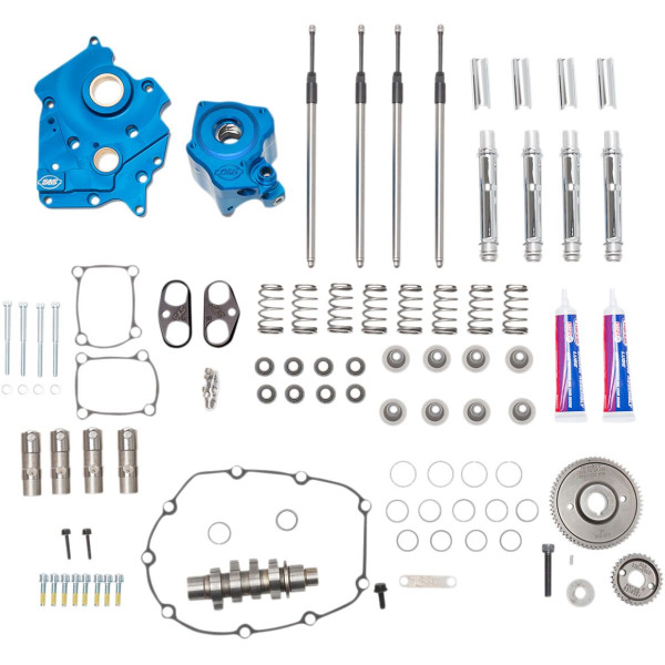 S&S CYCLE - CAMS 550G AVEC/PLAQUE M8 W/C