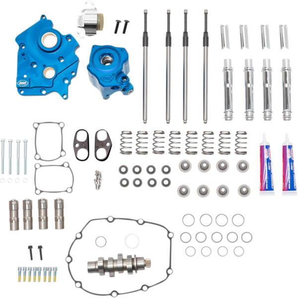 S&S CYCLE - CAMS 550C CON/PIASTRA M8 W/C