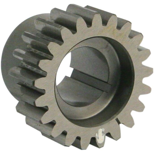 S&S CYCLE - PINION D'ENGRENAGE 77-89 BLANC