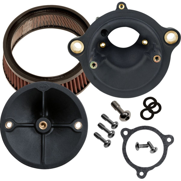 S&S CYCLE - Luftfilter-Kit ohne Abdeckung Stea