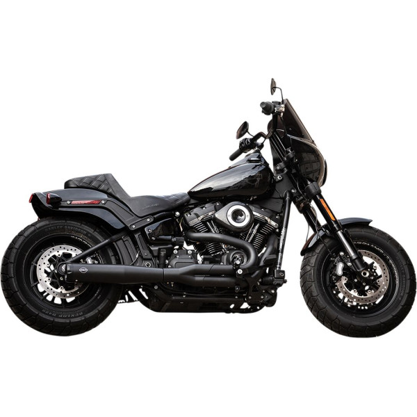 S&S CYCLE - EXH 2-1 BL/BL RC SOFTAIL 18+